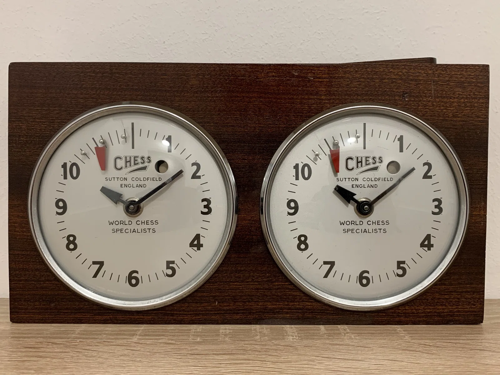 Sutton Coldfield and the Regionalization of Chess Clocks