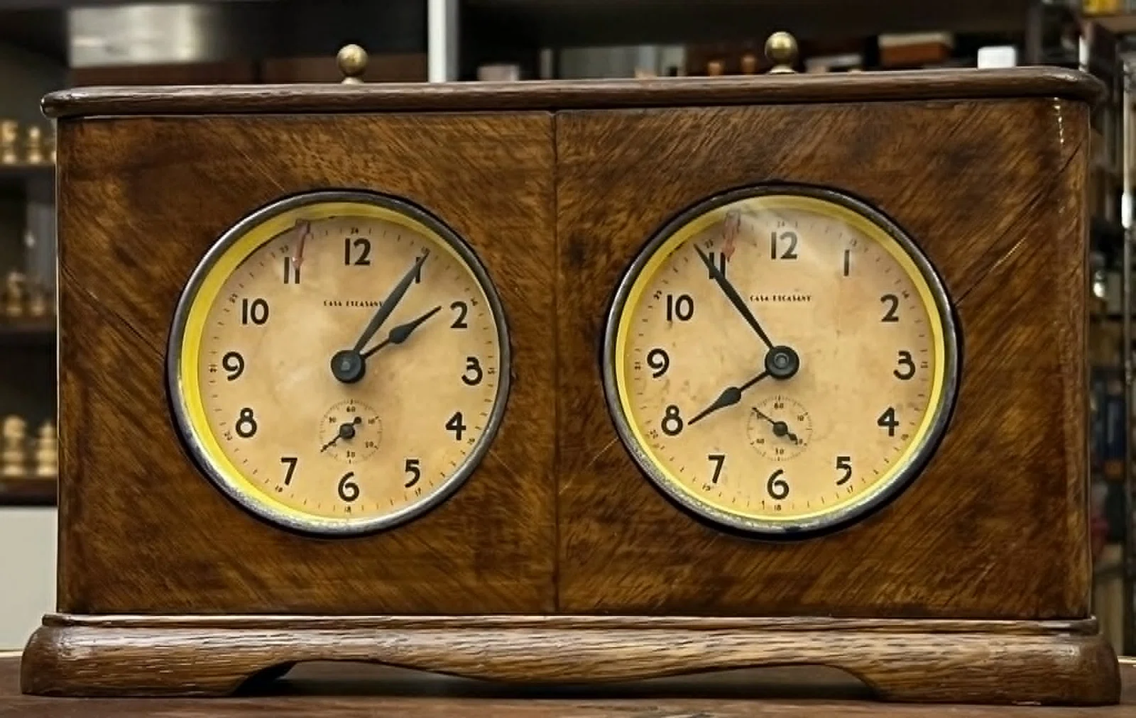 Casa Escasany – Early Argentine Horology and the Transition Toward Domestic Chess Clock Production