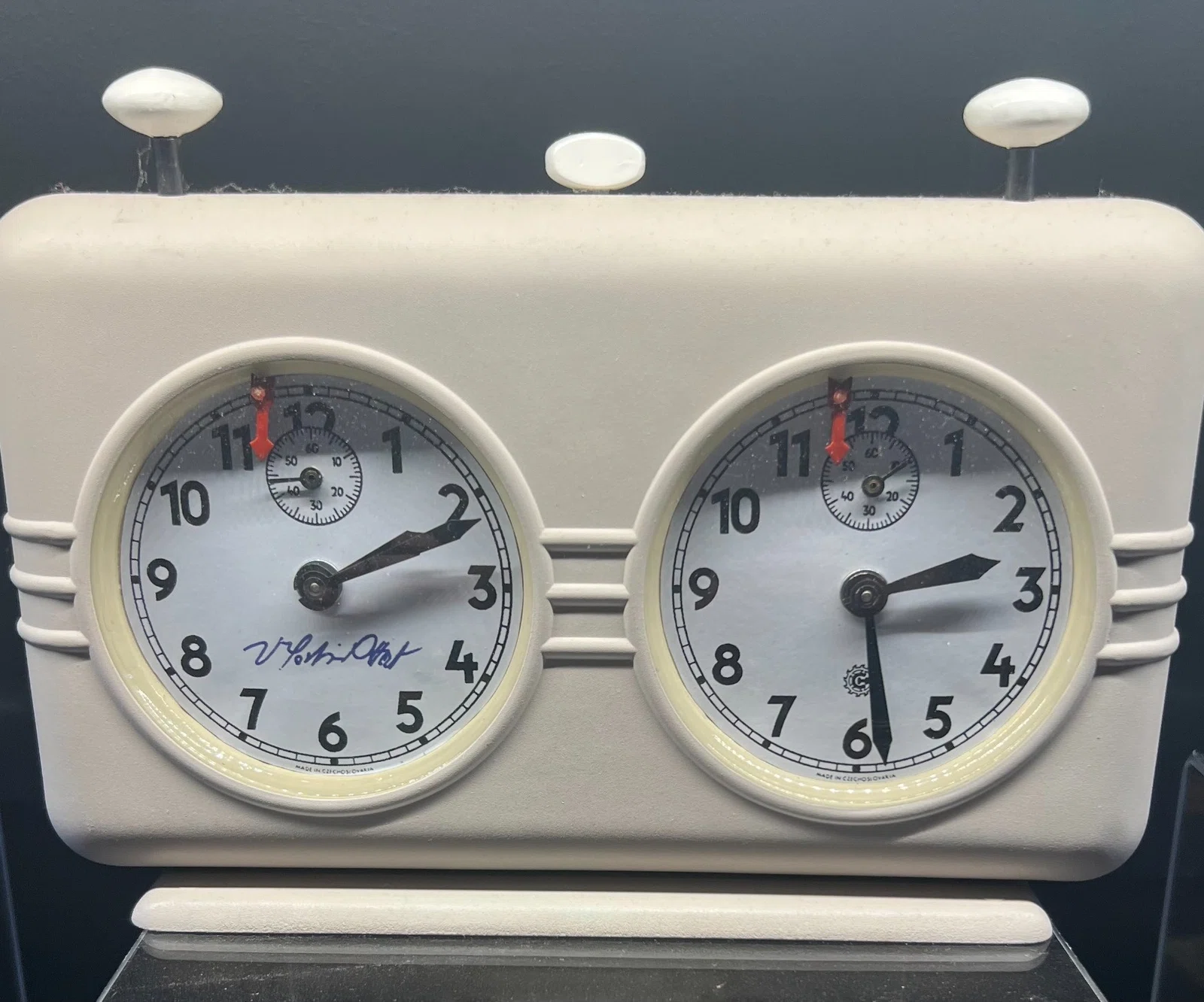 A Postwar Czechoslovak Tournament Clock Became a Modern Commemorative Object.